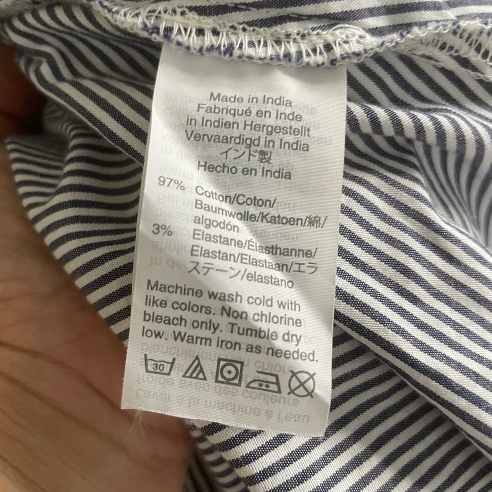 J.Crew poplin shirt dress NWT - Picture 6 of 7